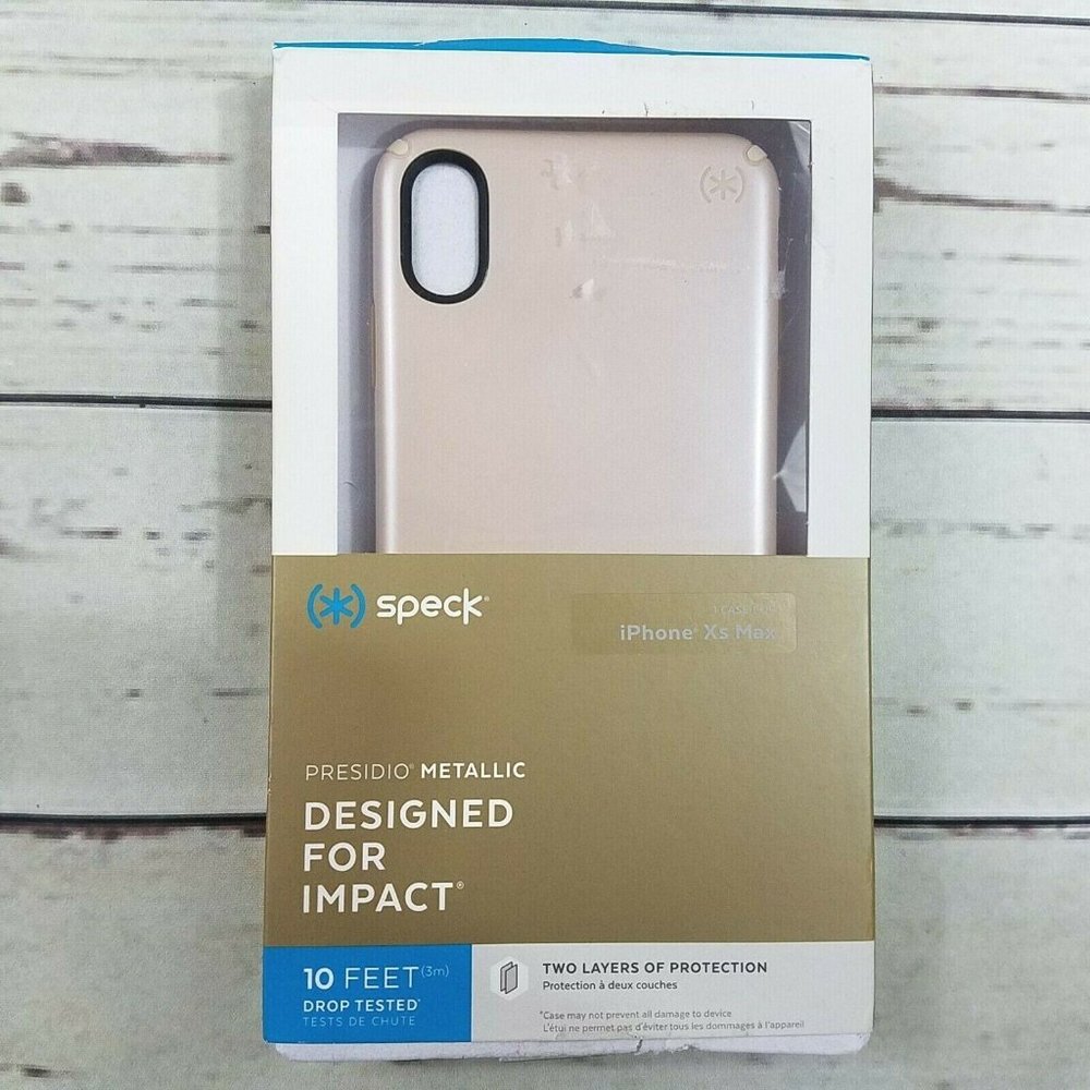 Speck Metallic Nude Gold Case for iPhone XS Max